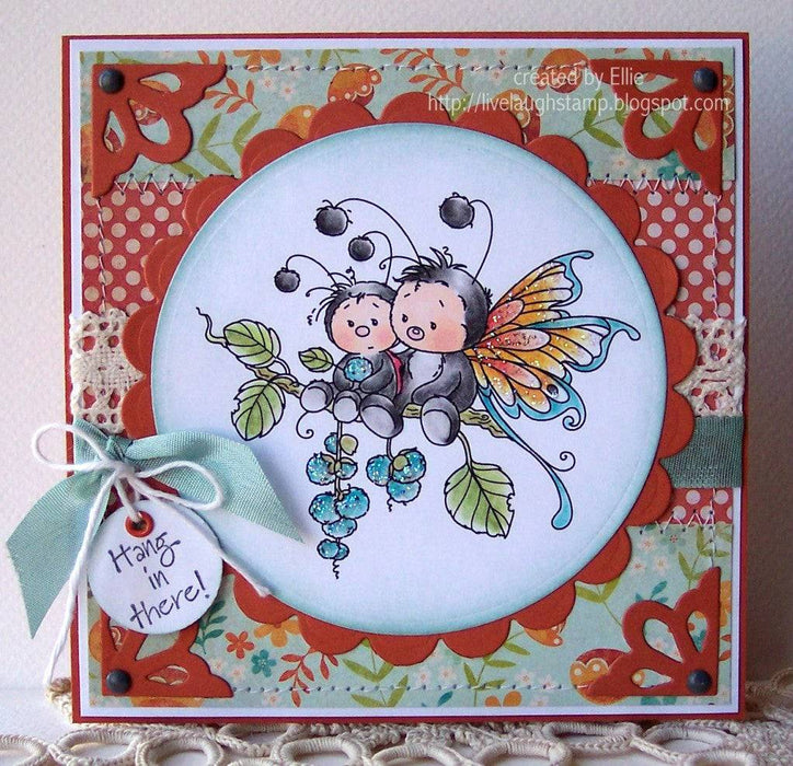 Sympathy Bugs - Digital Stamp - Whimsy Stamps