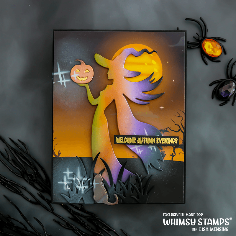 **NEW Witch Whispers Die Set - Whimsy Stamps