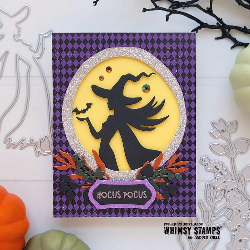 **NEW Witch Whispers Die Set - Whimsy Stamps