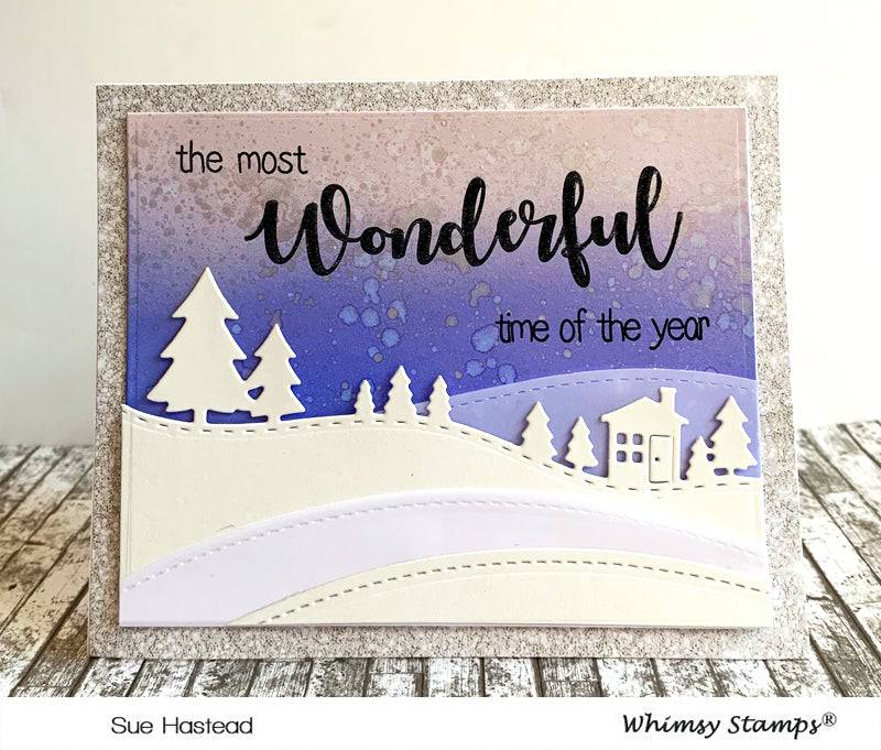 Mountain Majesty Die Set - Whimsy Stamps