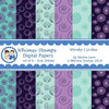 Wonky Circles Papers - Digital Papers - Whimsy Stamps