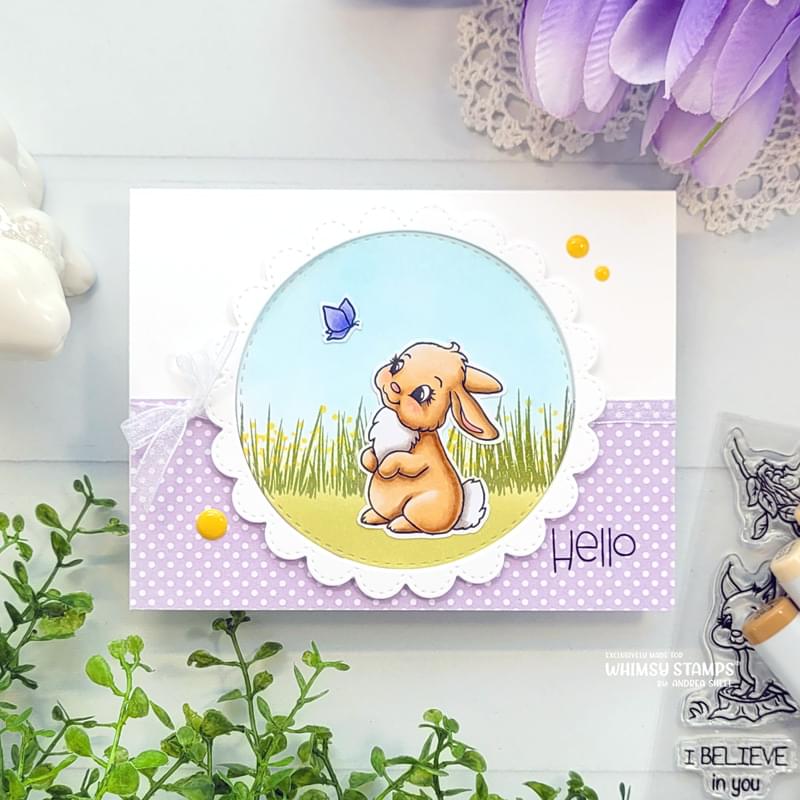 **NEW Woodland Critters Clear Stamps - Whimsy Stamps