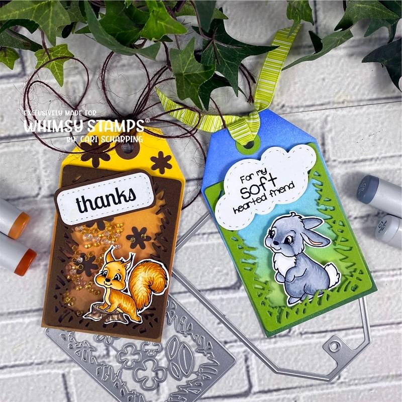 **NEW Woodland Critters Clear Stamps - Whimsy Stamps