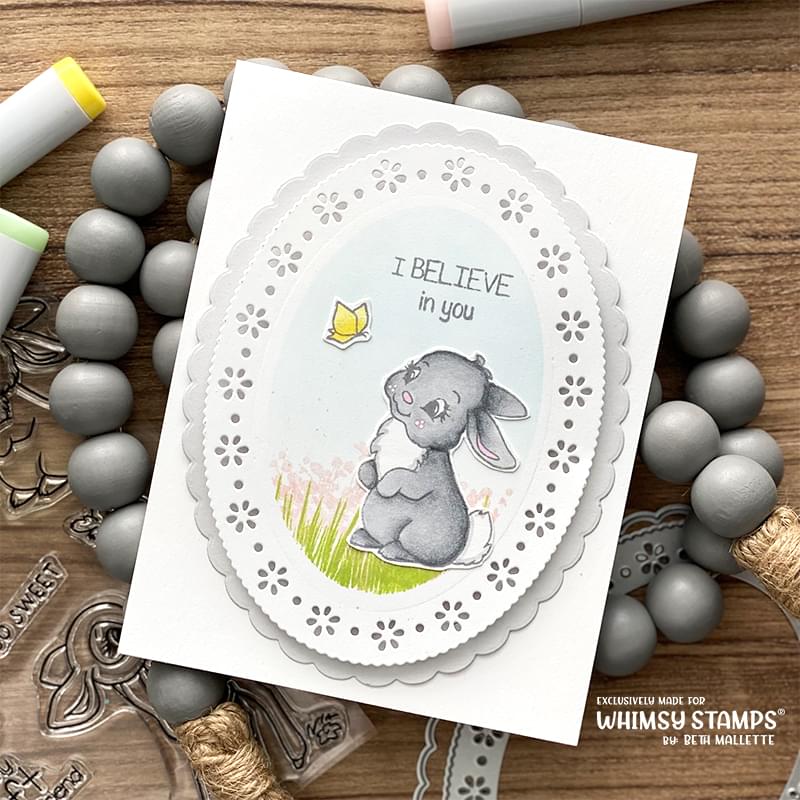 Woodland Critters Clear Stamps - Whimsy Stamps
